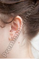 Ear Woman White Casual Average